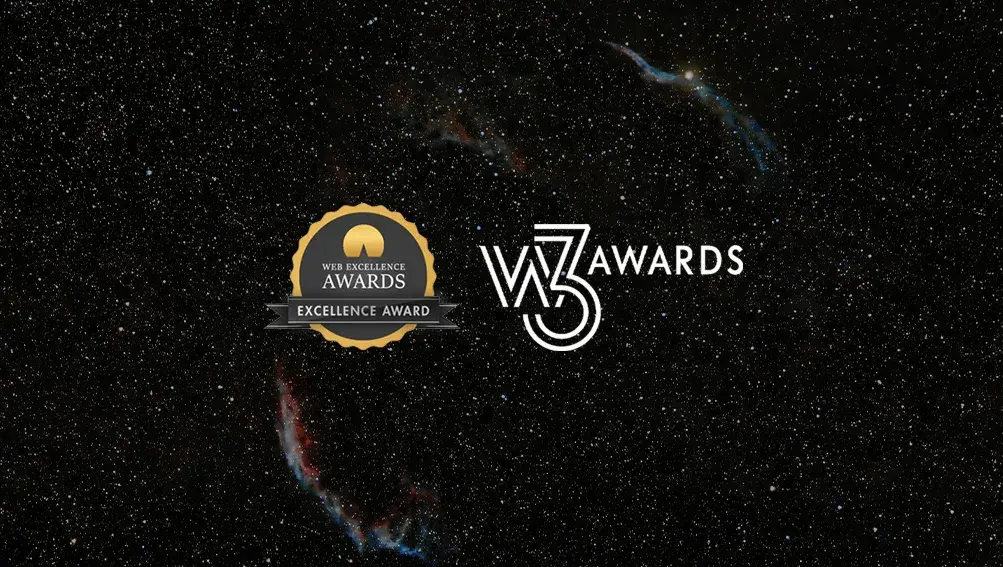 Major Tom wins big at the W3 and Web Excellence Awards